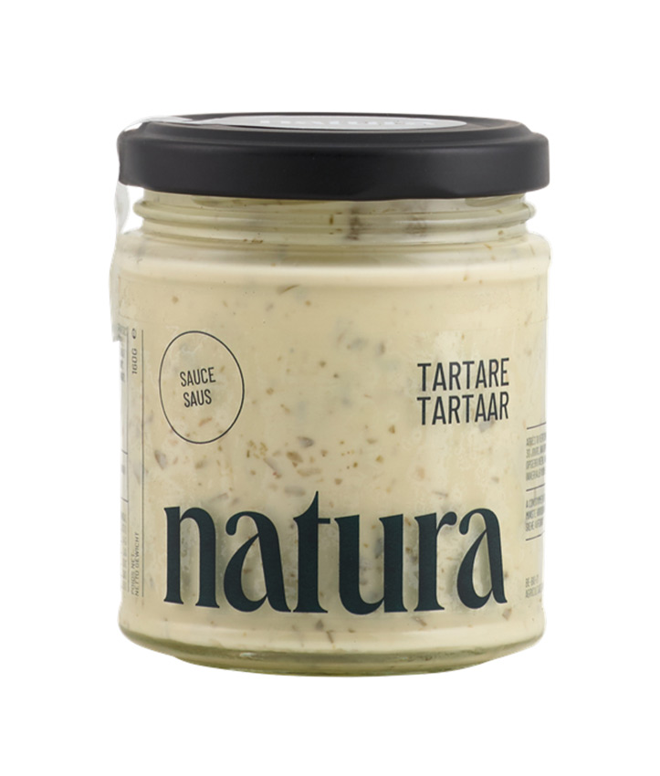 NATURA TARTARE SAUCE JARS 160GR X 12