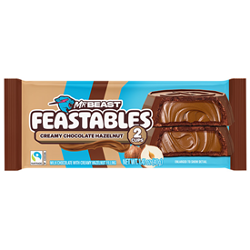 MR BEAST FEASTABLES 2CUP HAZELNUT 40GR X24