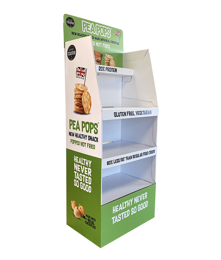 PEA POPS DISPLAY VIDE