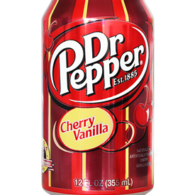 DR PEPPER CHERRY VANILLA USA CANS 355ML X12