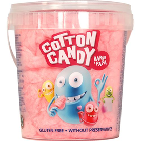 COTTON CANDY MONSTER STRAWBERRY 50GR X12