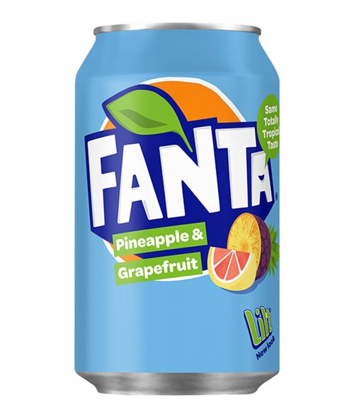 FANTA ANANAS / PAMPLEMOUSSE cans 33CL X24