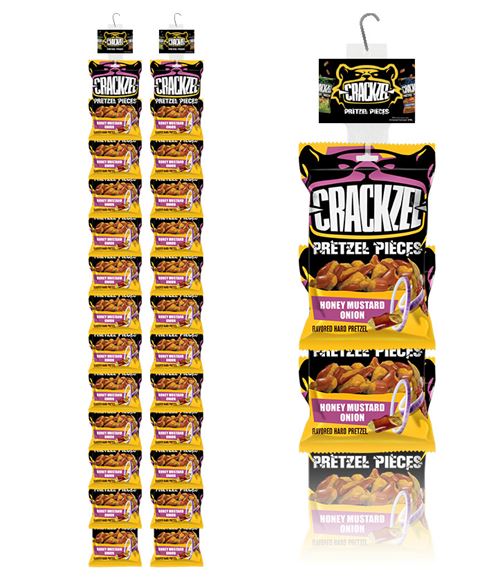 CRACKZEL CRAVATE HONEY & MUSTARD 85GR X24