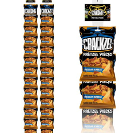 CRACKZEL CRAVATE CHEDDAR CHEESE 85GR X24