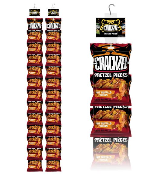 CRACKZEL CRAVATE HOT BUFFALO WINGS 85GR X24