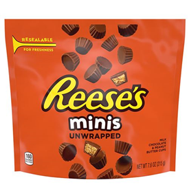 REESE'S MINIS PB. CUPS POUCH 215GR X8