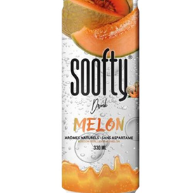 SOOFTY DRINK MELON 330ML X24