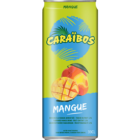 CARAIBOS JUS MANGO CANS 330ML X24