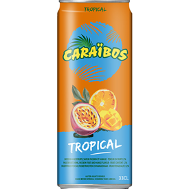CARAIBOS JUS TROPICAL CANS 330ML X24