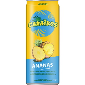 CARAIBOS JUS ANANAS CANS 330ML X24