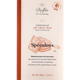 DOLFIN TABLET MELK / SPECULAAS  70GR  X 15