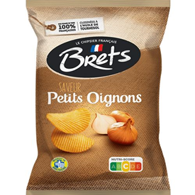 CHIPS BRETS PETITS OIGNONS 125GR X 10