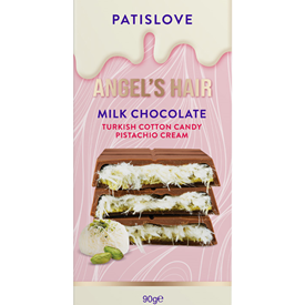 PATISLOVE ANGEL'S HAIR MILK 90GR X10