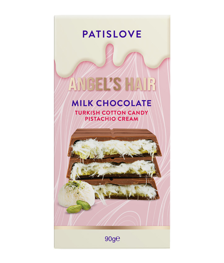PATISLOVE ANGEL'S HAIR MILK 90GR X10