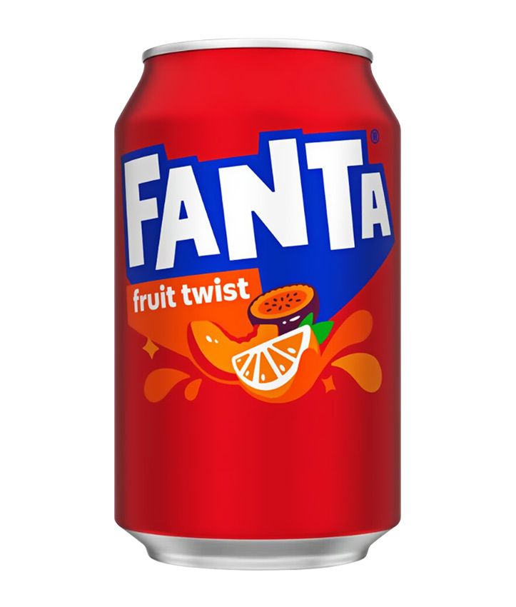 FANTA FRUIT TWIST IMPORT UK BLIKJES 33CL X 24