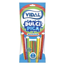 VIDAL # SOUR RAINBOW PENCILS 90GR X14