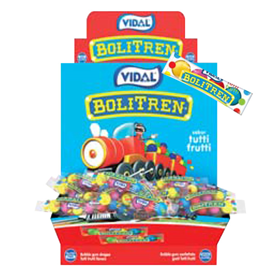 VIDAL *BOX BOLITREN FRUITS 200PC