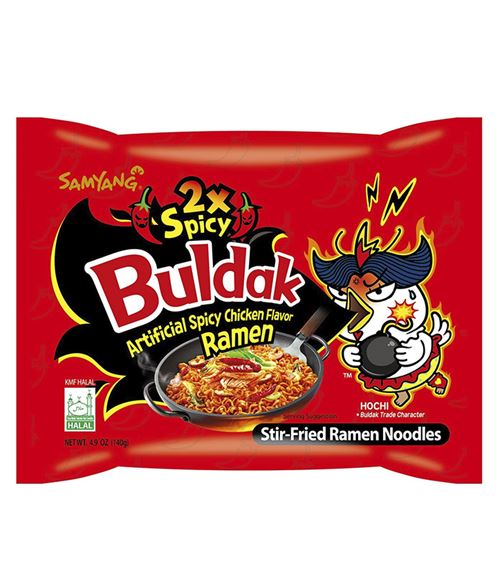 BULDAK SAMYANG 2 X SPICY CHICKEN 140GR X40