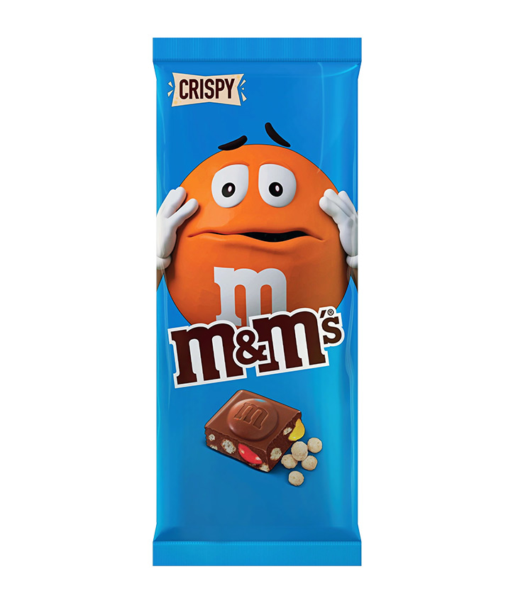 M&M'S TABLET CRISPY 150GR X16