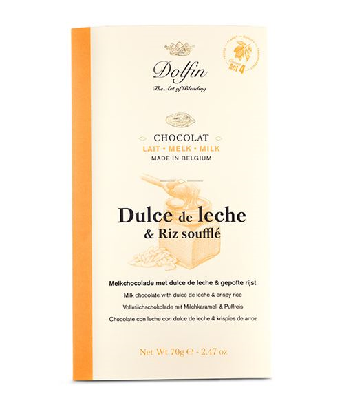 DOLFIN TABL. LAIT / DULCE LECE 70GR X15
