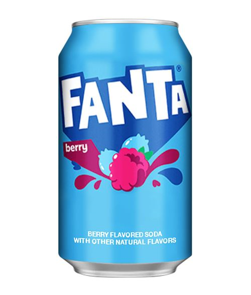 FANTA BERRY IMPORT USA BLIKJES 355ML X 12