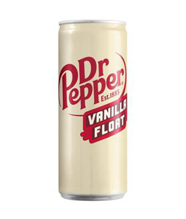 DR PEPPER VANILLA FLOAT CANS 33CL X24