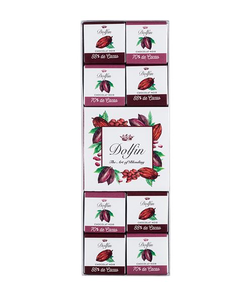 DOLFIN NAPOLITAIN ÉBÈNE DOOS VAN 24 X 15