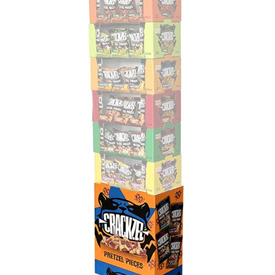 CRACKZEL PRETZEL DISPLAY SOCLE