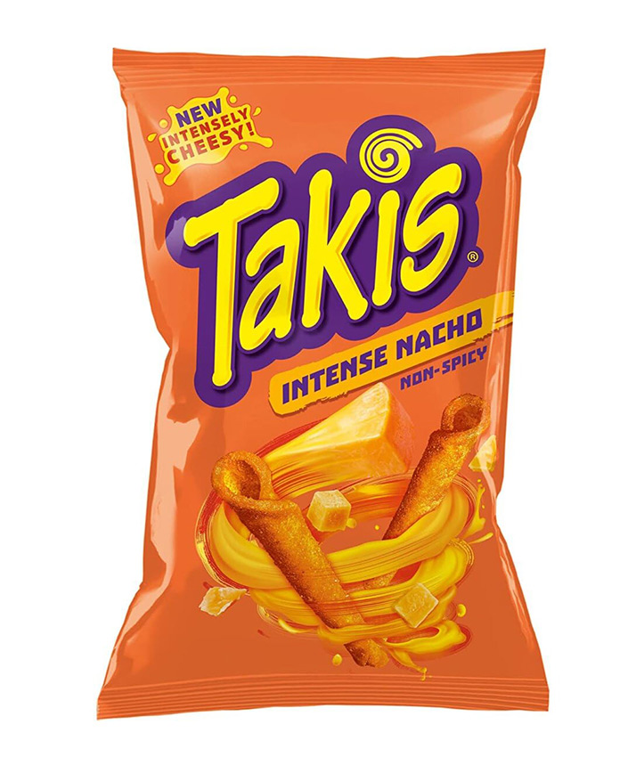 TAKIS INTENSE NACHO 100GR X18