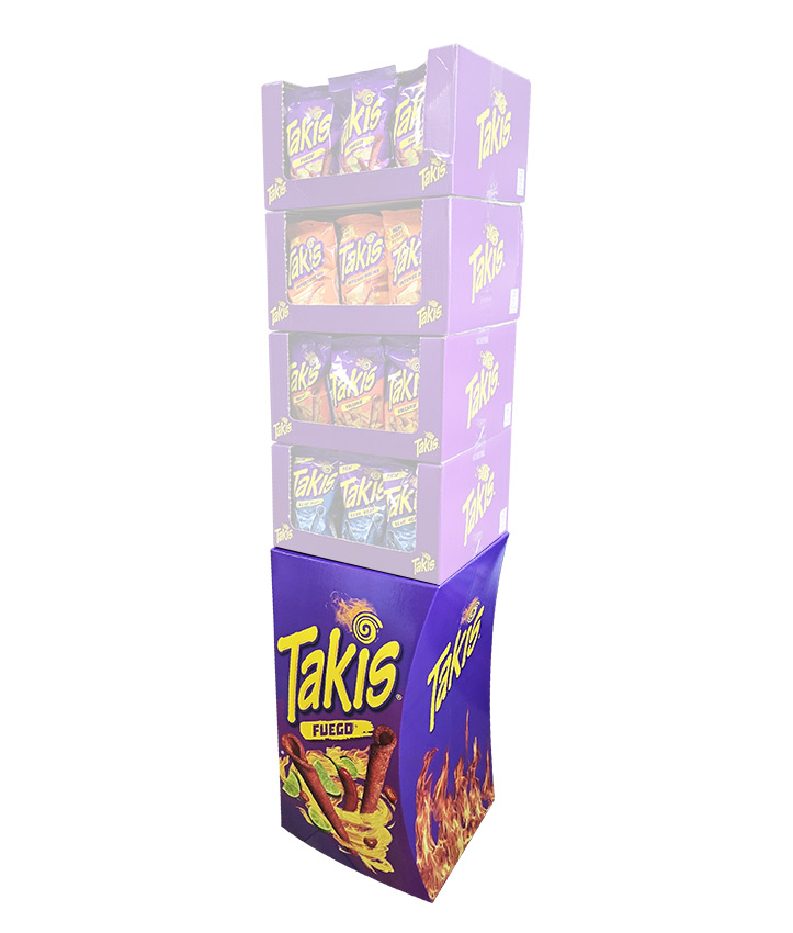 TAKIS PEDESTAL FUEGO