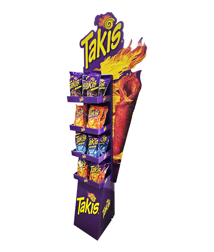 TAKIS SMALL DISPLAYS FIRE