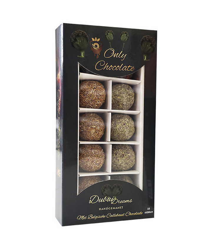 DUBAI TRUFFLES ONLY CHOC. 160GR X12
