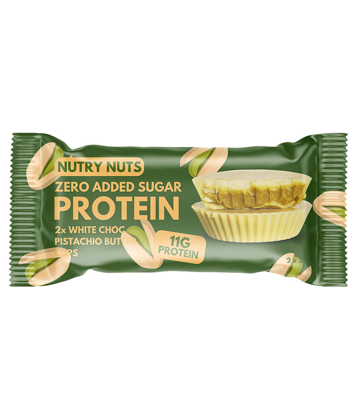 NUTRY NUTS WHITE PISTACHIO 42GR X12