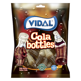 VIDAL # COLA BOTTLES 90GR X14