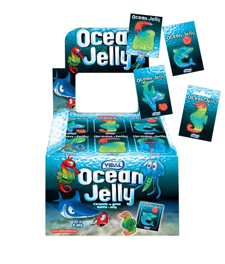 VIDAL BOX OCEAN JELLY 6PC X11