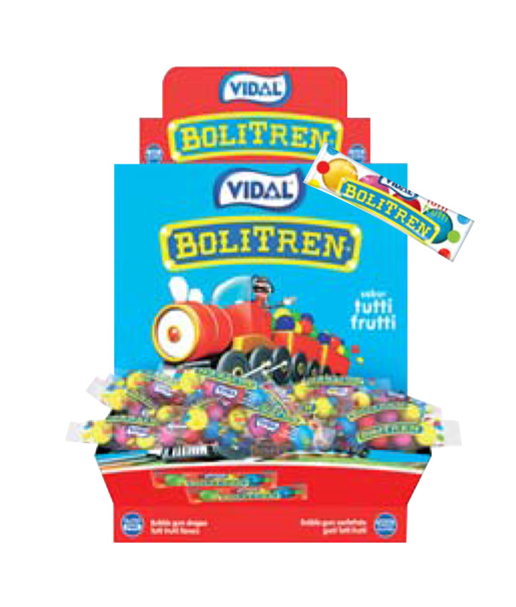 VIDAL *BOX BOLITREN FRUITS 200PC