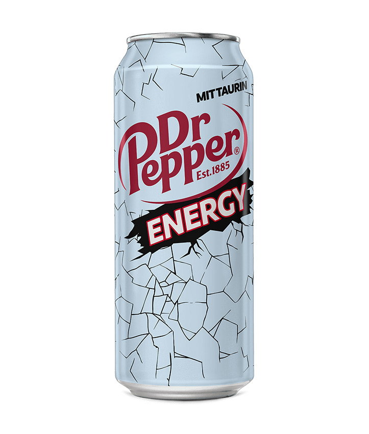 DR PEPPER ENERGY CANS 500ML X12