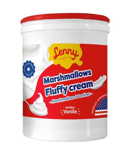 LENNY MARSHMALLOW CREAM VANILLE 180GR X12
