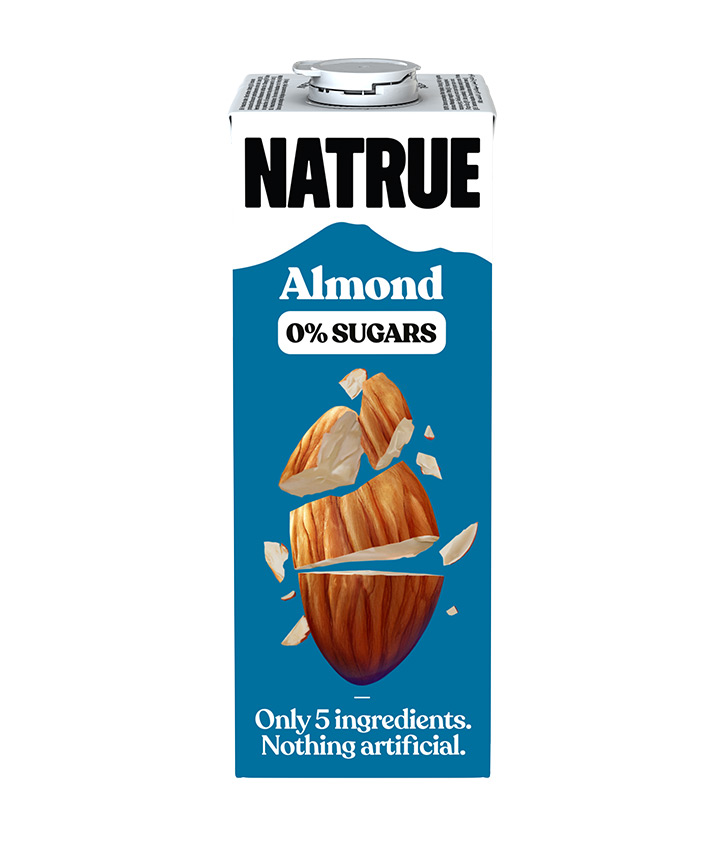 NATRUE ALMOND 0 SUGARS 1L X6