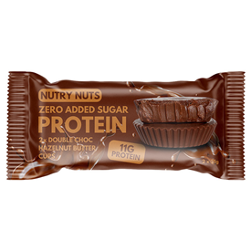 NUTRY NUTS DOUBLE CHOC. HAZELNUT 42GR X12