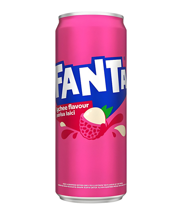 FANTA LYCHEE CANS 320ML X 12
