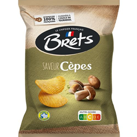 CHIPS BRETS SAVEUR CEPES 125GR X10