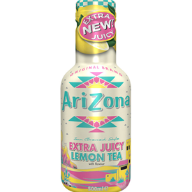 ARIZONA EXTRA JUICY LEMON TEA PET 500ML X6