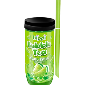 HIPPI BUBBLE TEA COOL LIME 350ML X12