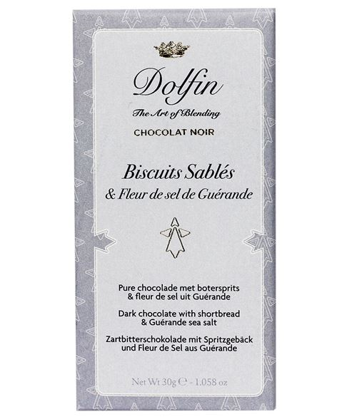 DOLFIN MINI SUC/SAL NOIR SEL DE GUÉRANDE 30GR X25
