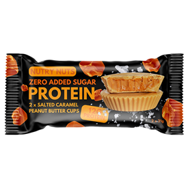 NUTRY NUTS CARAMEL PEANUT BUTTER 42GR X12