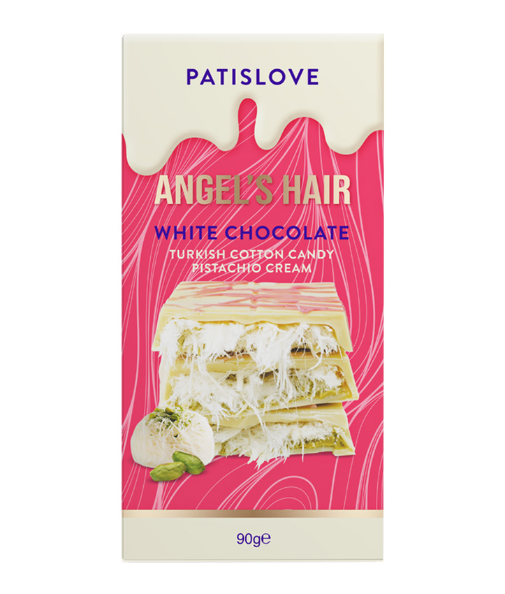 PATISLOVE ANGEL'S HAIR WHITE 90GR X10