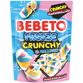 BEBETO FREEZE CRUNCH MARSHMALLOW 35GR X12
