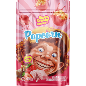 KRUSTY KRUNCH POP CORN STRAWBERRY 140GR X20