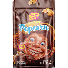 KRUSTY KRUNCH POP CORN CHOCOLATE 140GR X20